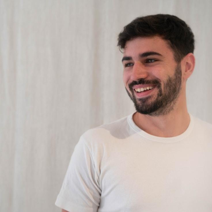 Portrait of Liam Hartstone, community mentor and Italian cuisine specialist